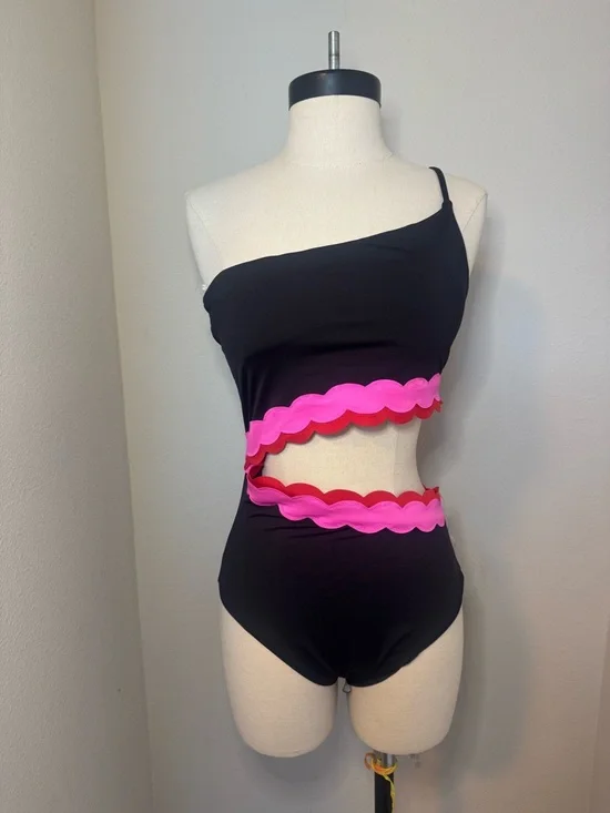 Beach Riot Liora One Piece Electric Wave NWT - Picture 2 of 5